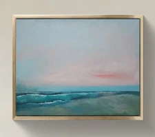 Original Impressionist Painting on 11 in x14 in Canvas - Signed by the Artist