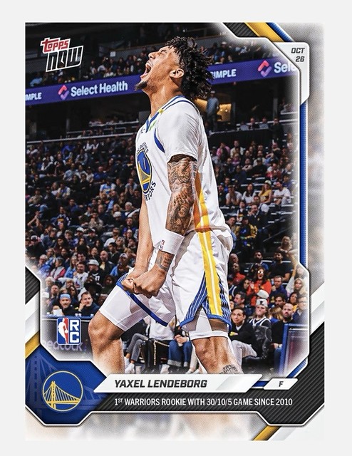 Yaxel Lendeborg Topps NOW 2026-27 NBA Card #35 - PRESALE