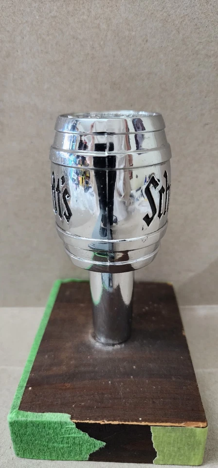 Vintage Schmidt's Of Philadelphia Chrome Tap Knobs Set Of 2 - Image 2 of 4