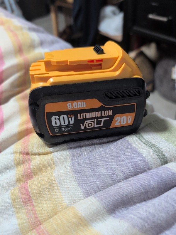 9Ah 12Ah DCB609-2 DCB615 For DEWALT 20V/60V FLEXVOLT Li-Ion Battery Replacement