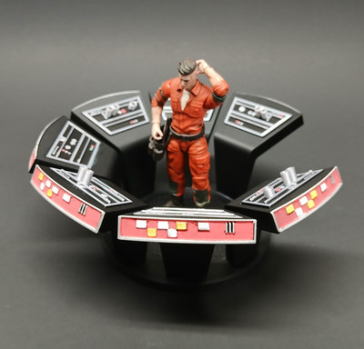 CUSTOM STAR WARS CONTROL COMPUTER DETENTION BLOCK 1:18 SCALE FIGURE DIORAMA PROP