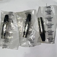 3 XLR Female Connectors 3 Pin Amphenol Made In USA