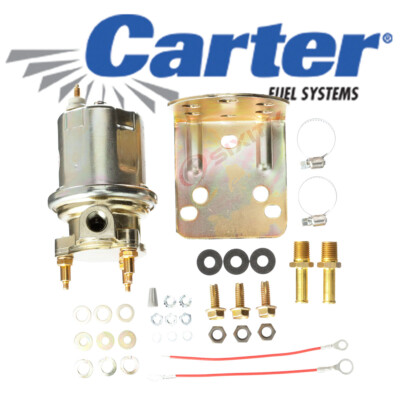 Carter P4603HD Universal Rotary Vane Electric Fuel Pump 43 GPH 6 PSI Marine 24V