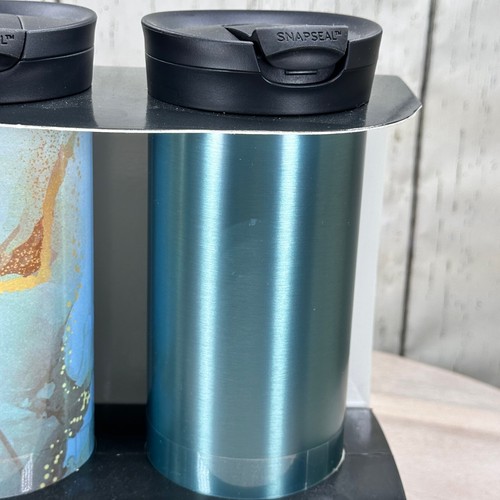 Contigo Snapseal 20 Oz Travel Mug Set Hot Cold Cups Leak Proof Blue New - Picture 3 of 12