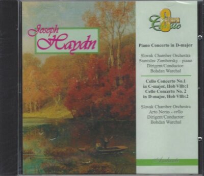 Joseph Haydn: Piano Concerto + Cello No. 1, 2 - CD, Slovak Chamber Orchestra