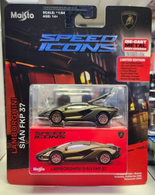 Maisto Speed Icons Lamborghini Sian FKP 37 in Green | eBay
