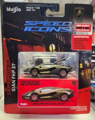 Maisto Speed Icons Lamborghini Sian FKP 37 in Green | eBay