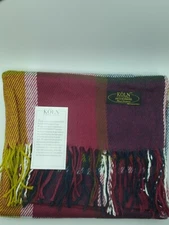 KOLN Fashions 100% CASHMERE SCARF/SHAWL  48x72