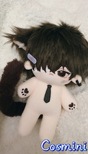 In Stock Bungo Stray Dogs Dazai Osamu 20cm Plush Doll Dress up Stuffed Toy