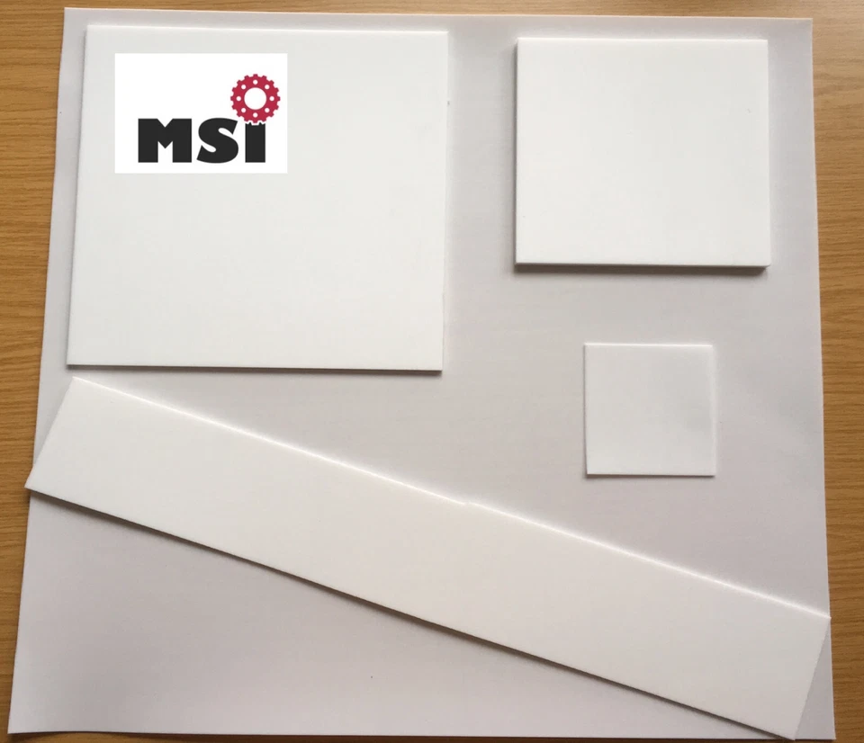 PTFE Teflon Hohlstab Rohr Rundstab D 20-120mm L ab 20mm!! natur weiß  Kunststoff - Bild 2 von 4