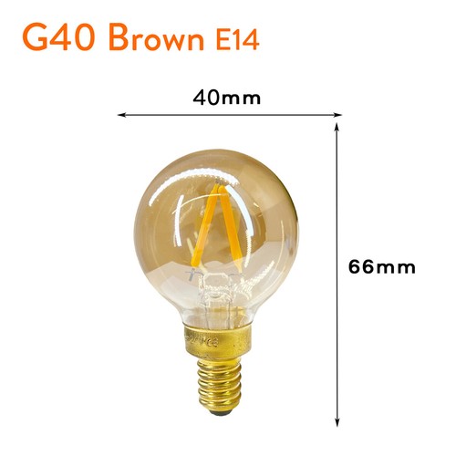E27 E14 Led Filament Light Bulb Energy-Efficient Vintage Room Decoration Bedroom - Picture 16 of 26
