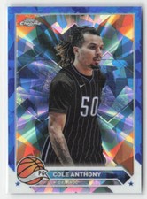 Cole Anthony 2023-24 Topps Chrome Sapphire #62
