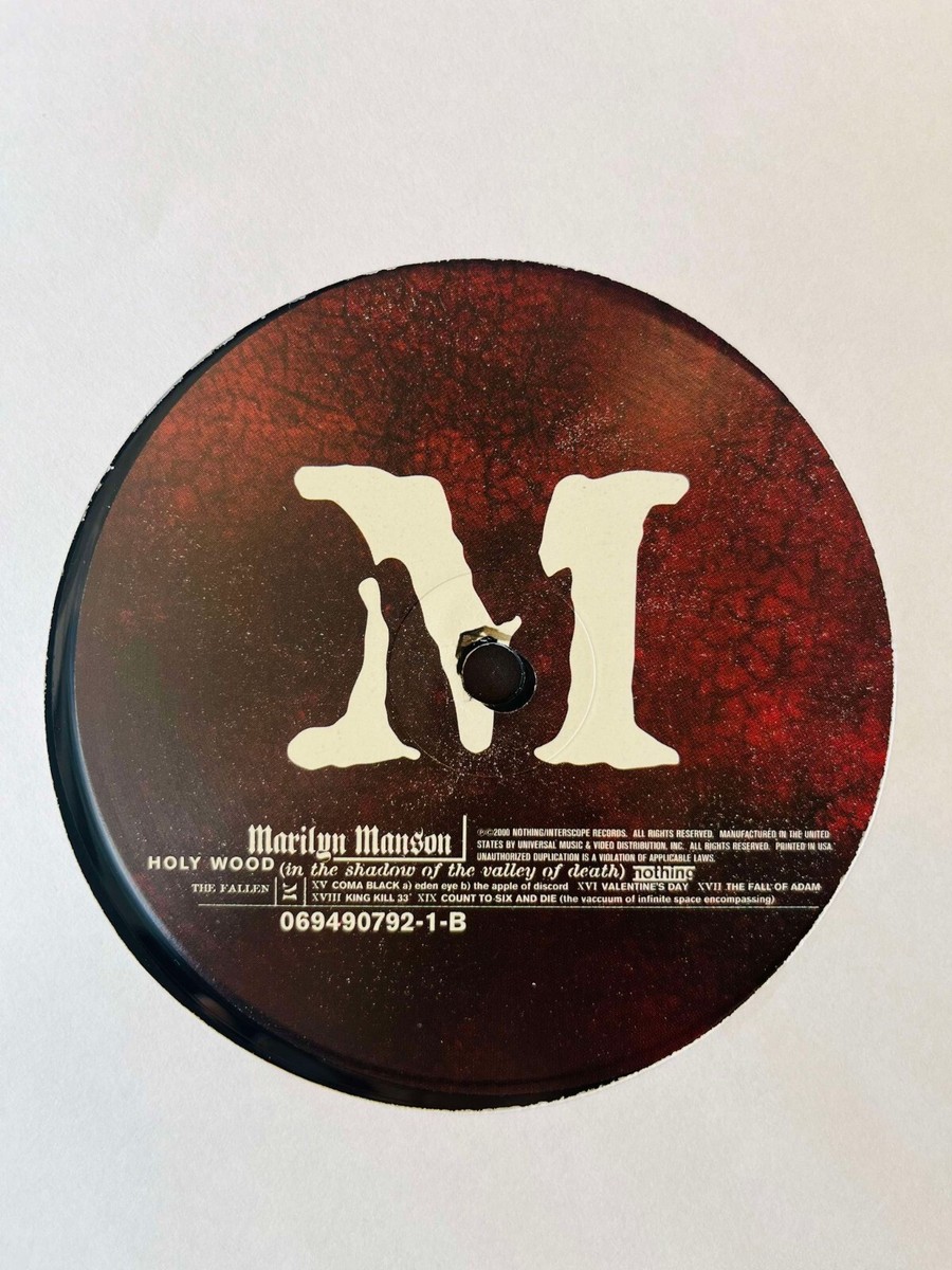 Marilyn Manson / Holy Wood 2000 US ORG LP Black Vinyl