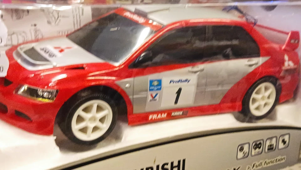 Mitshubishi Lancer Evolution VIII RALLY  - 1/14 RC Model - 6V. - ZAP TOYS - Immagine 3 di 4
