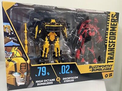 Transformers Studio Buzzworthy 79 High Octane Bumblebee Vs 02 Stinger 2 Pack Ebay