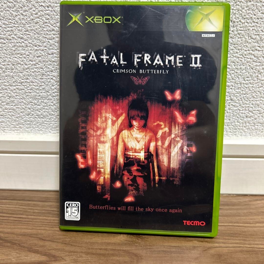 FATAL FRAME 1 & 2 set Microsoft Xbox survival horror project zero