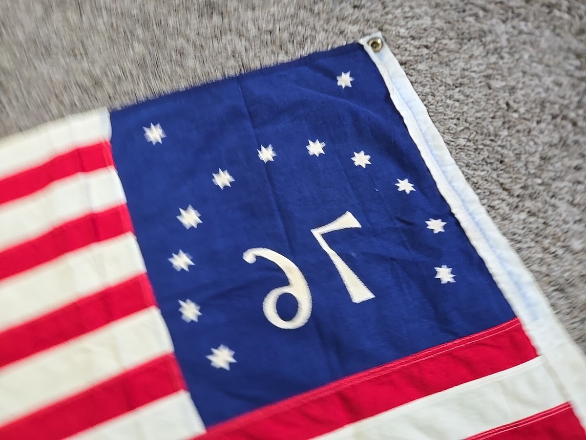 Vintage - Defiance - Bicentennial '76 AMERICAN 13 Star Flag