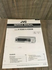 JVC Model A-K300 Service Manual Schematics 1984 Stereo Integrated Amplifier OEM