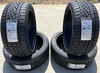 FOUR BRAND NEW Continental ExtremeContact DWS06+ 245/40ZR20 99Y