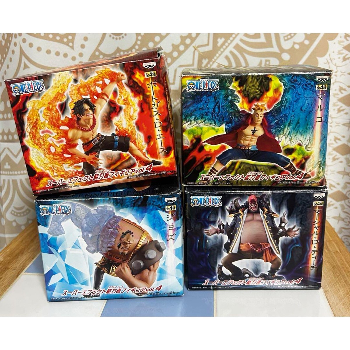 BANPRESTO ONE PIECE Super Effect Ability Figure vol.4 Ace
