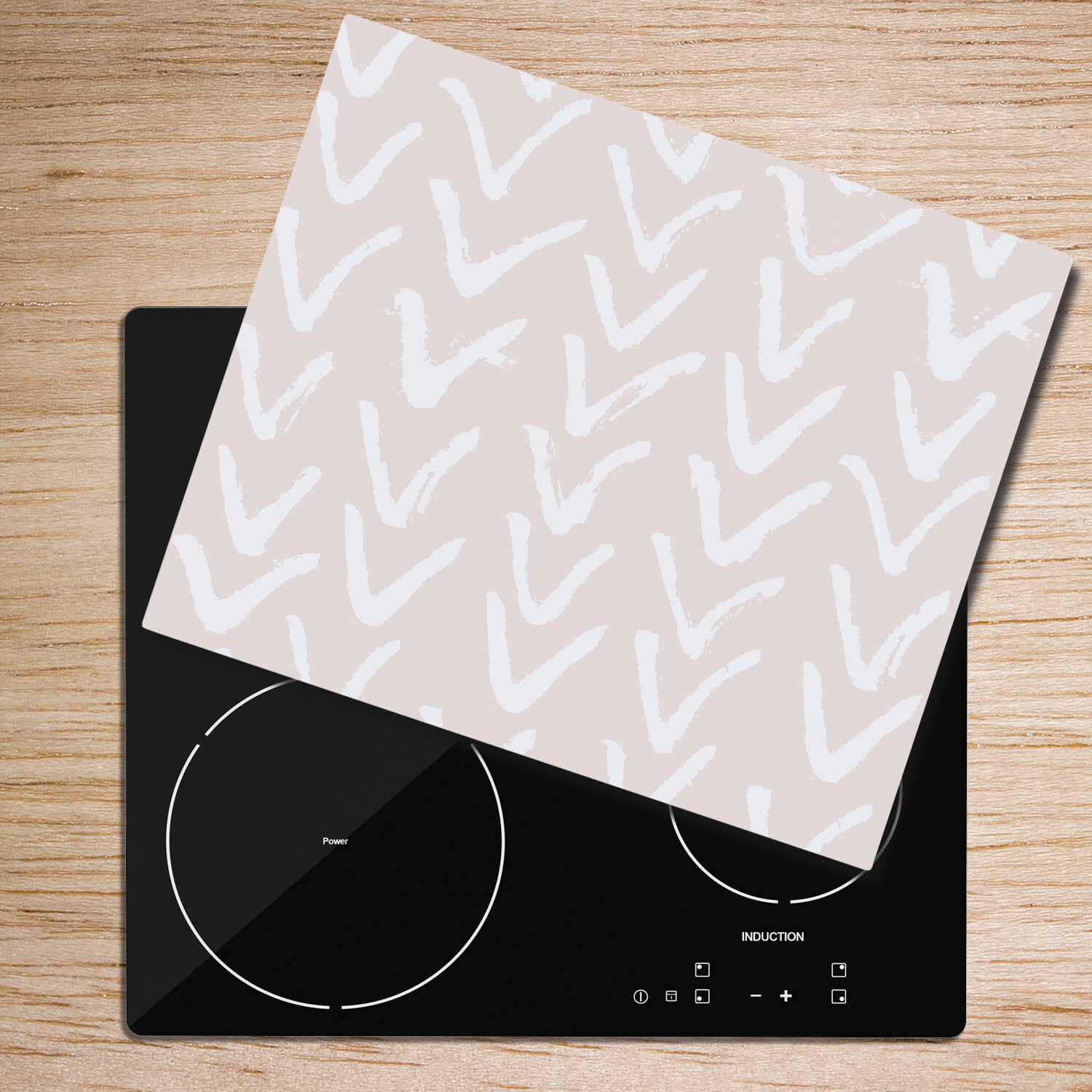 Planche à Découper En Verre Trempé - 60x52 Cm - Marbre