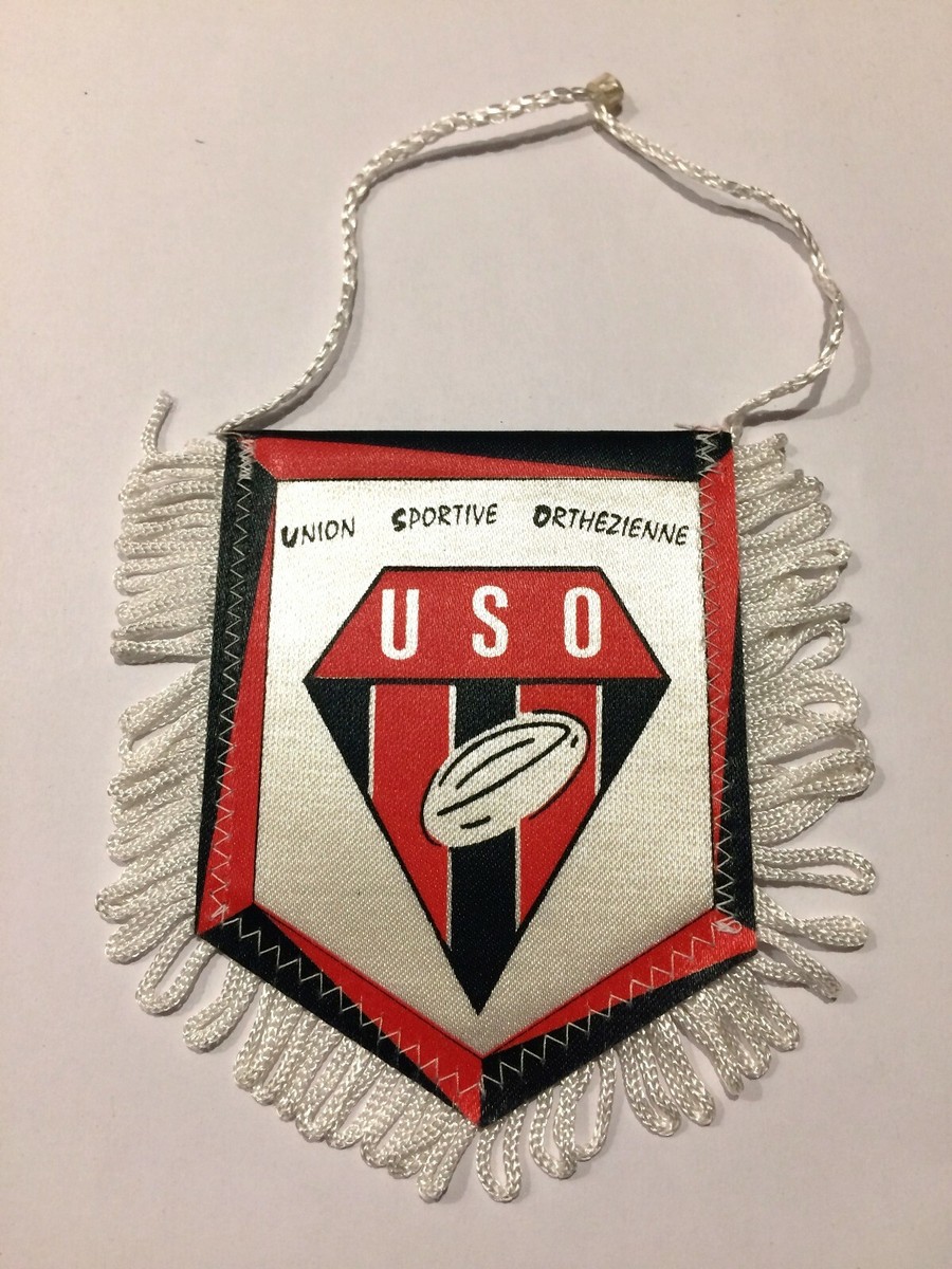 Fanion Vintage Stade Olympique Voironnais Rugby - Années 90 - Club Français