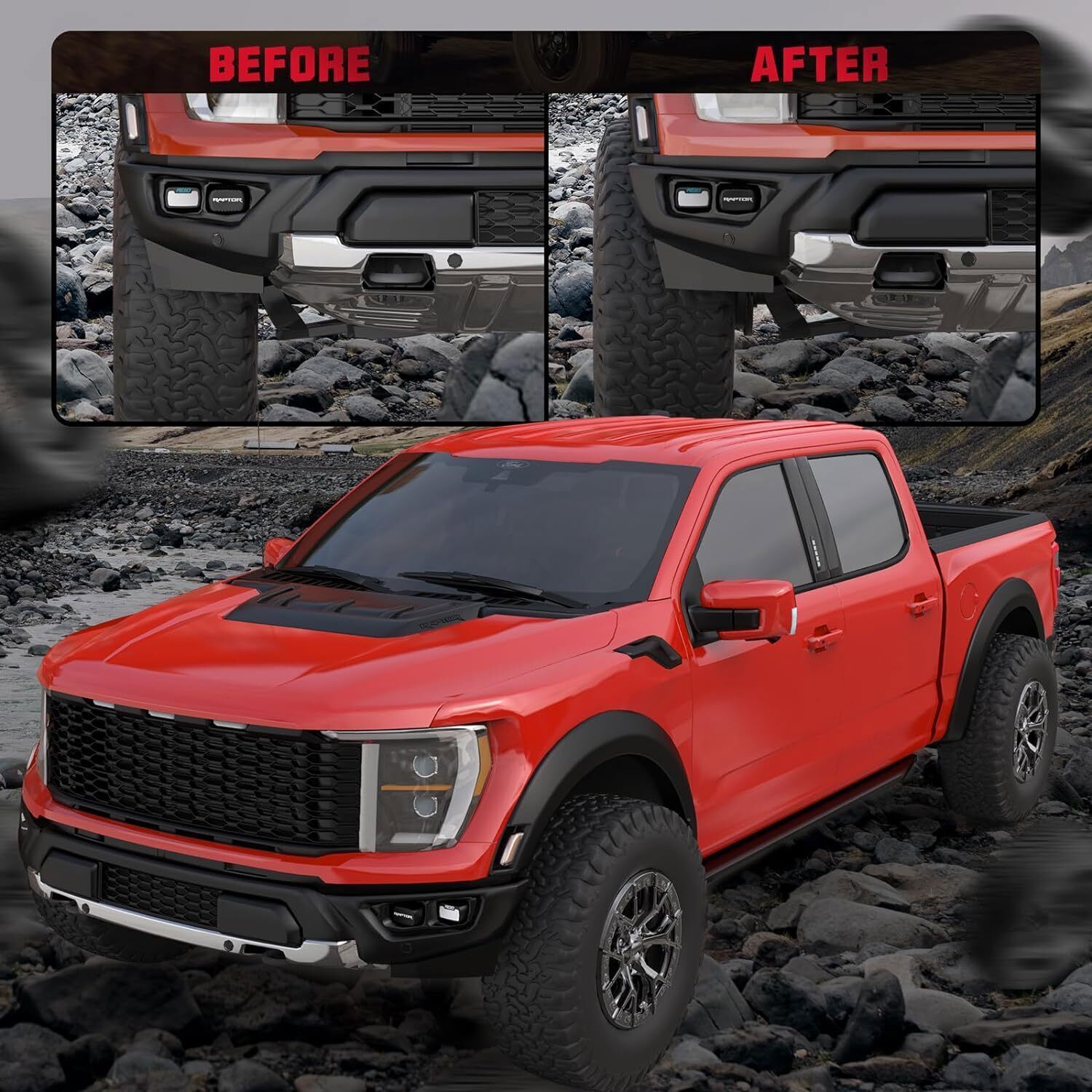 4Pcs 2 inch 6 Lug 6x5.5 Wheel Spacers Adapter For Chevy Silverado Suburban GMC