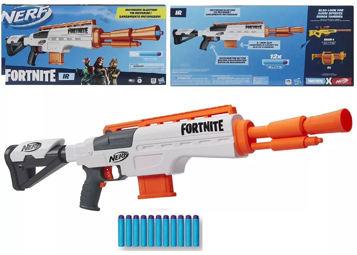 Nerf Fortnite IR Motorised Blaster Ages Gun Play Rifle Gift 630509967810 | eBay