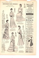 Early 1900's Women Clothing Illustrations from The Ladies Home Journal