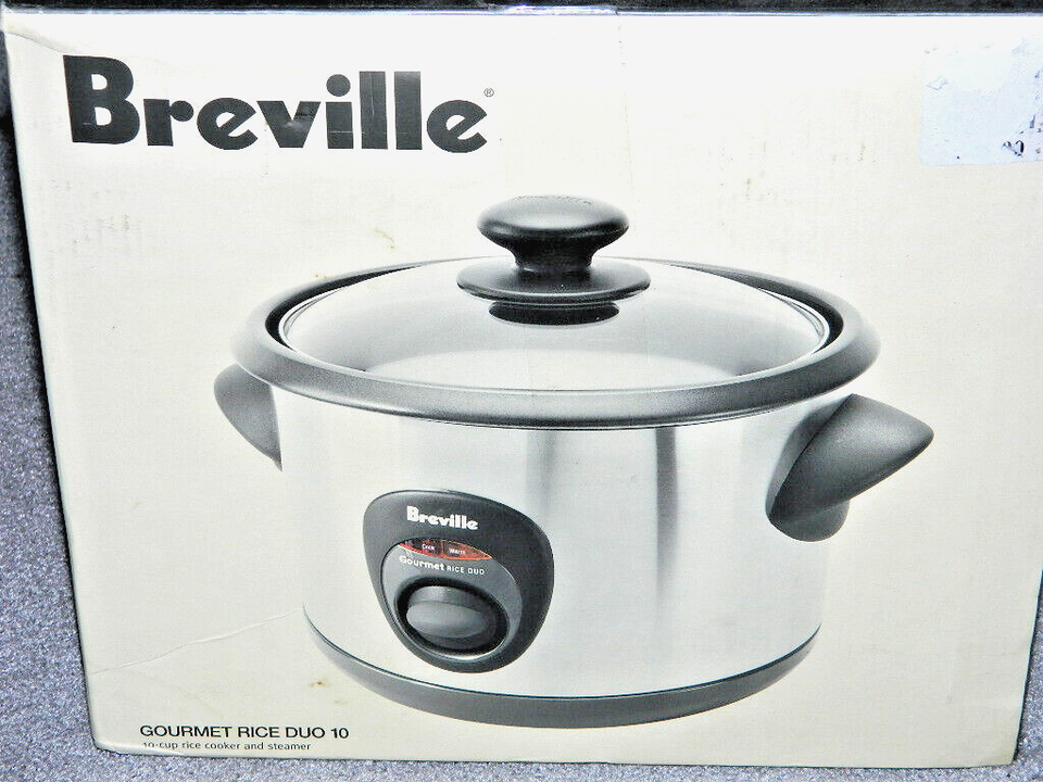 NEW in the Box Breville Model RC19XL Gourmet Rice Duo 10 Cup Cooker