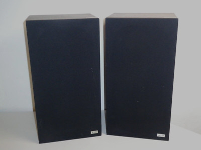 2x KLH Model 317 Stereo Lautsprecher, Sicke Tieftöner defekt sonst gut erhalten