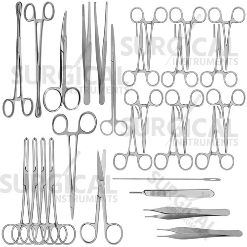 Juego de 28 instrumentos de circuncisión médico ginecología quirúrgica fórceps alemán talla - Imagen 8 de 8