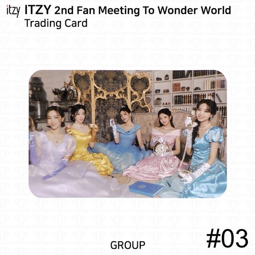 ITZY 2nd Fan Meeting To Wonder World Trading Card Photocard KPOP K-POP - Picture 133 of 144