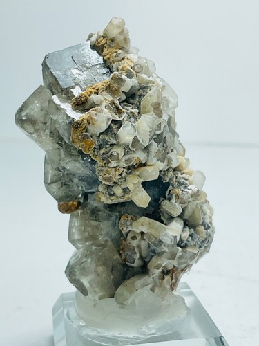 Fluorite with Calcite East Allendale, North Pennines, Northumberland, England - Imagen 2 de 22