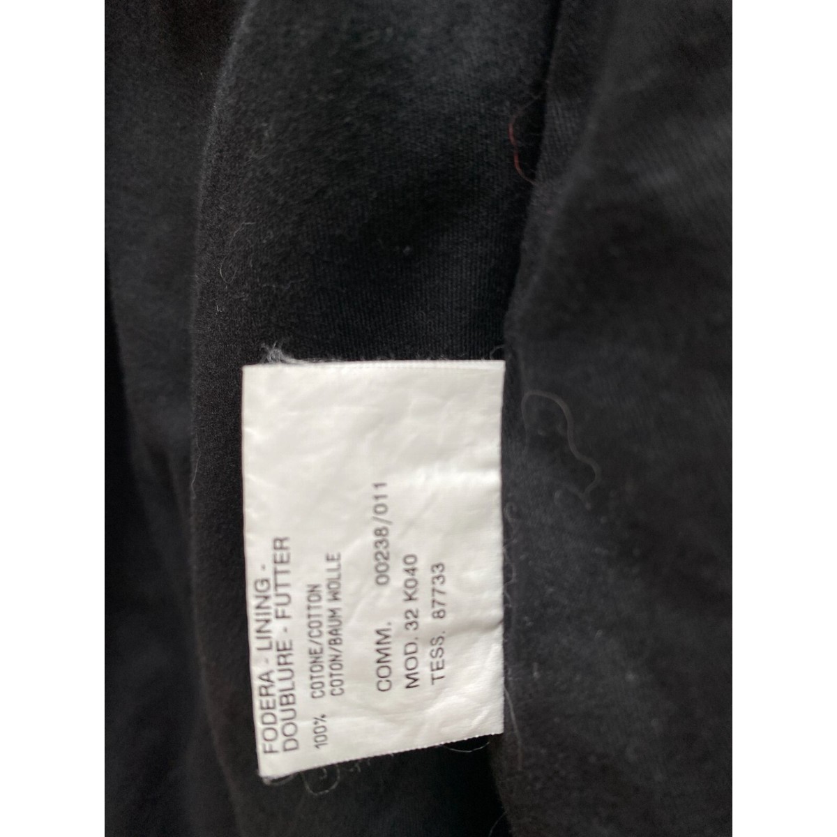 Martin Margiela SS 2001 Vintage Black Jacket Size IT 44 fits