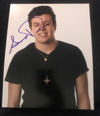ALEX PRESTON PHILBRICK SIGNED 8X10 PHOTO AMERICAN IDOL B W/COA+PROOF RARE WOW