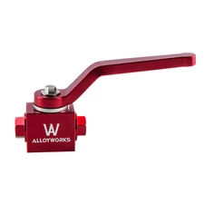 1/8IN NPT Aluminum Brake Line Lock Shut Off Valve Billet US