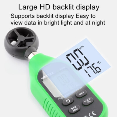 ADA30 Digital Wind Speed Meter Anemometer High-precision Wind Measurement