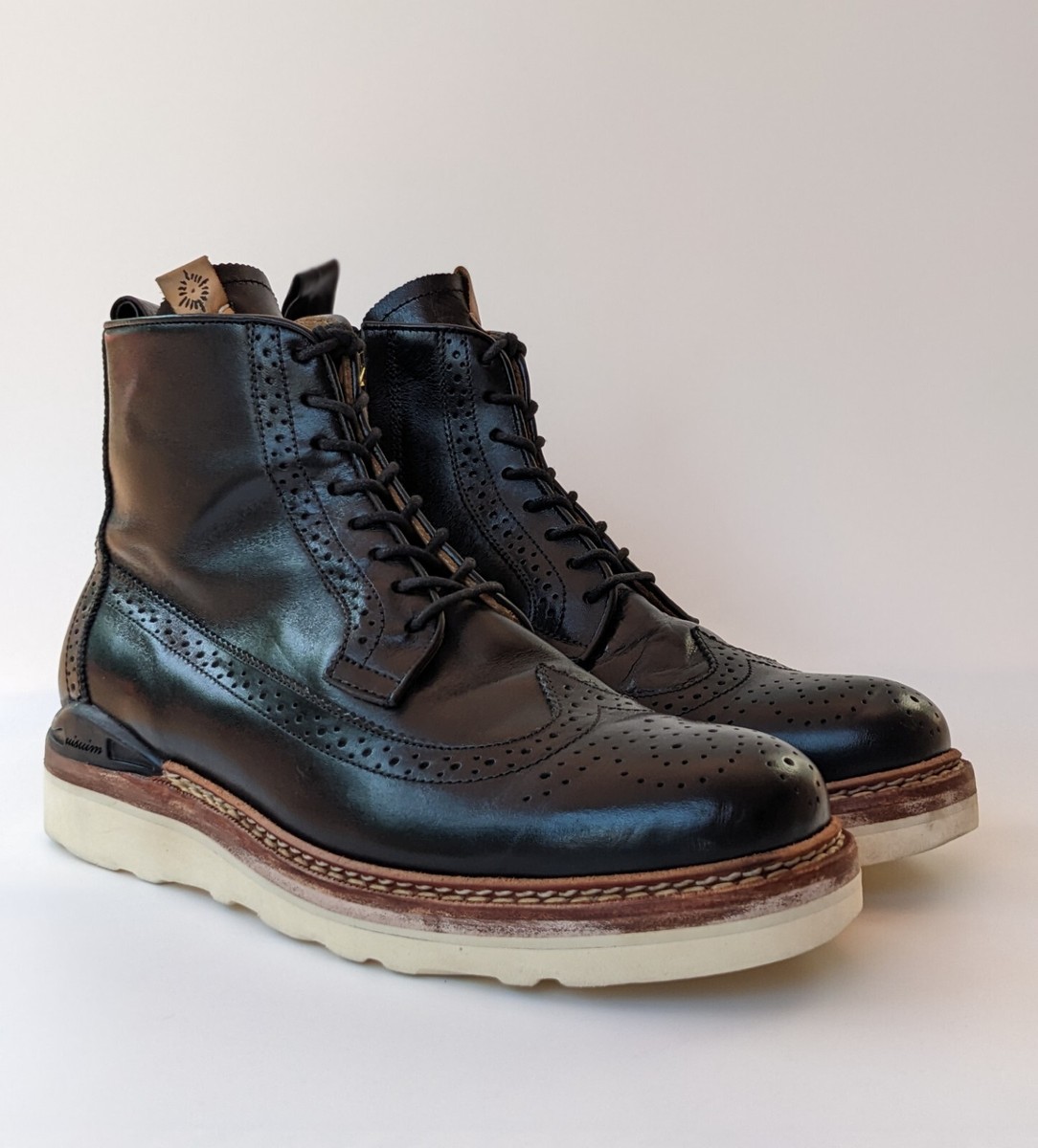 visvim PATRICIAN W.T. 踏み切れ MID-FOLK BLACK 8 visvim PATRICIAN W.T. 踏み切れ MID-FOLK BLACK 8