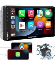 MP5 Car Player 2 Din 7 Inch Touch Screen Car Stereo Bluetooth  Backup Camera: