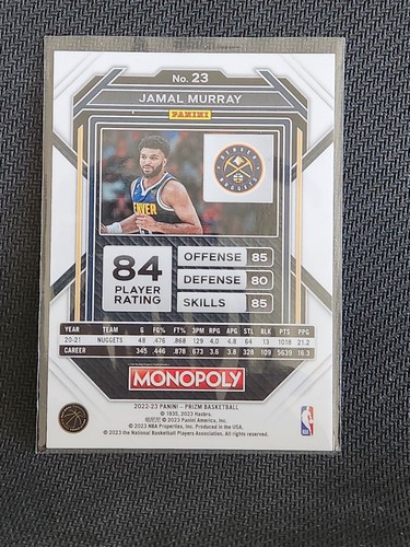 2022-23 Monopoly Prizm NBA Base Cards. Complete Your Set! - Picture 47 of 181
