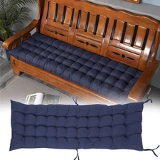 Deck Lounge Chair Cushion 47" Tufted Rocking Recliner Padding In/Outdoor Seat