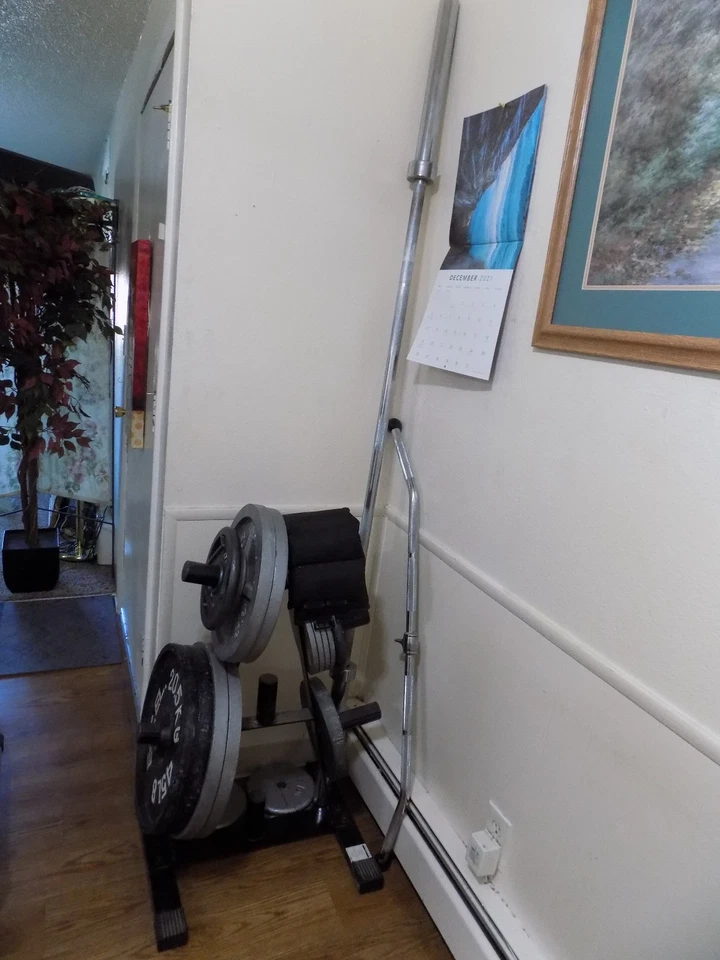 JUEGO DE PESAS OLÍMPICAS PAQUETE COMPLETO GIMNASIO Foto 3 de 4