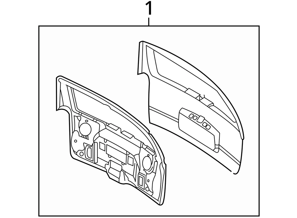 (LOCAL PICKUP ONLY) Trunk/Hatch/Tailgate Fits 06-07 RAINIER 632852 Foto 4 de 4