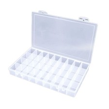 1PCS 36 Grids Large Plastic Organizer Box with Dividers, Compartment Organize...