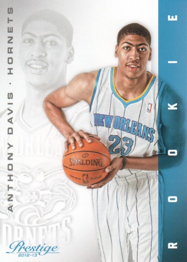 2012-13 Prestige Anthony Davis Rookie Card #201 New Orleans Hornets