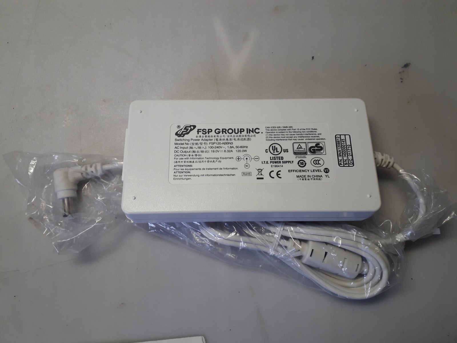 FSP Power Supply FSP120-ABBN3 19V 6.32A 1 Piece