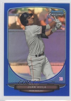2013 Bowman Draft Picks Chrome Blue Refractor 80/99 Juan Avila #BDPP99 1d0h