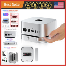 40Gbps NVMe SSD Enclosure for Mac mini, Thunderbolt 4/3, USB4/3.2, 1TB-8TB