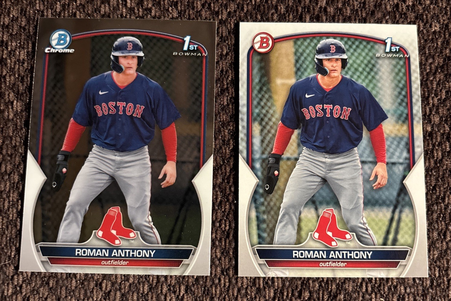 2023 Bowman Chrome Roman Anthony BCP-71 Chrome And Paper